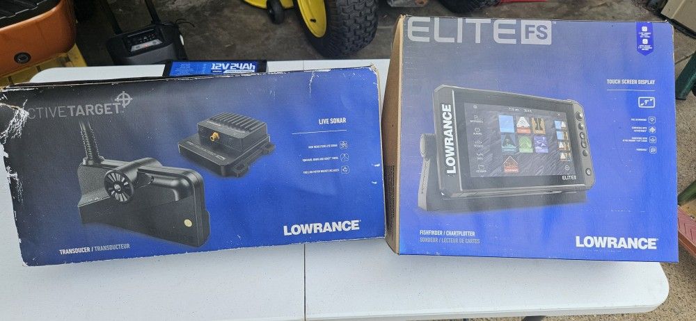 Lowrance Active Target Live Sonar & Elite 7Ti