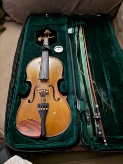 Violin with case