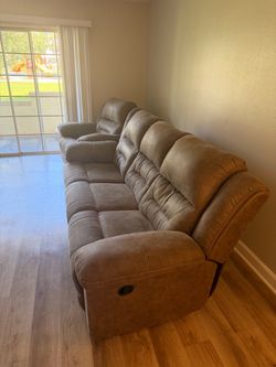 Reclining Sofa & Electric Recliner