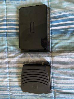 Modem and Router set