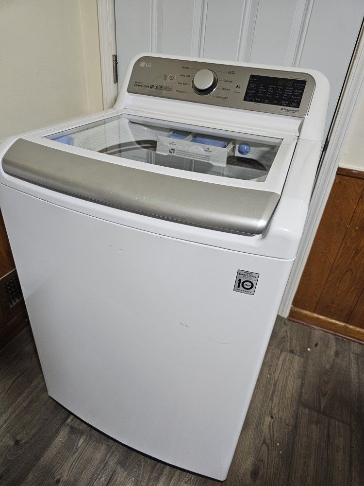 SET WASHER AND DRYER LG XL CAPACITY 5.2 CU GOOD CONDITION BOTH ELECTRIC LARGE CAPACITY HEAVY DUTY DELIVERY AVAILABLE
