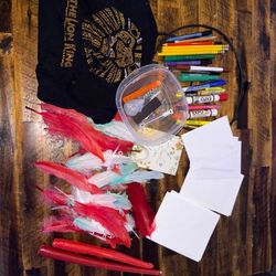 markers & craft supplies lot