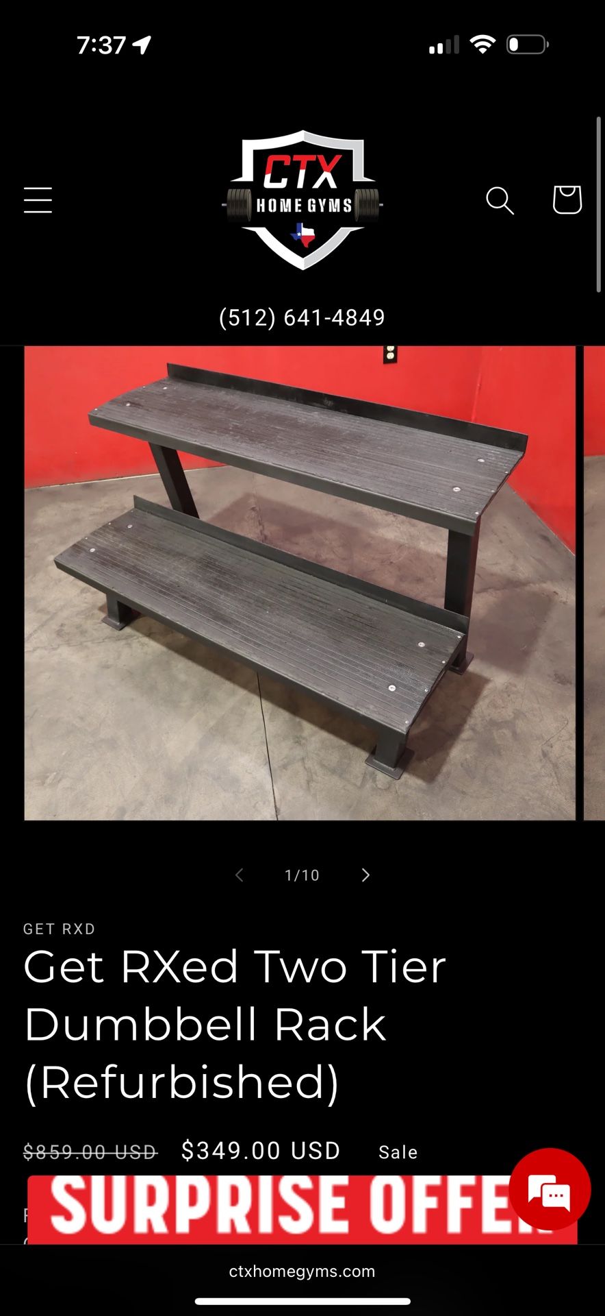 Weight Rack, $75/ OBO