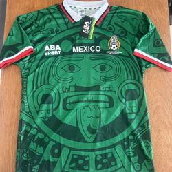 Mexico jersey Authentic Retro World Cup France 1998