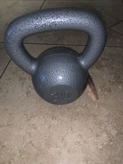 30 pound kettle bells