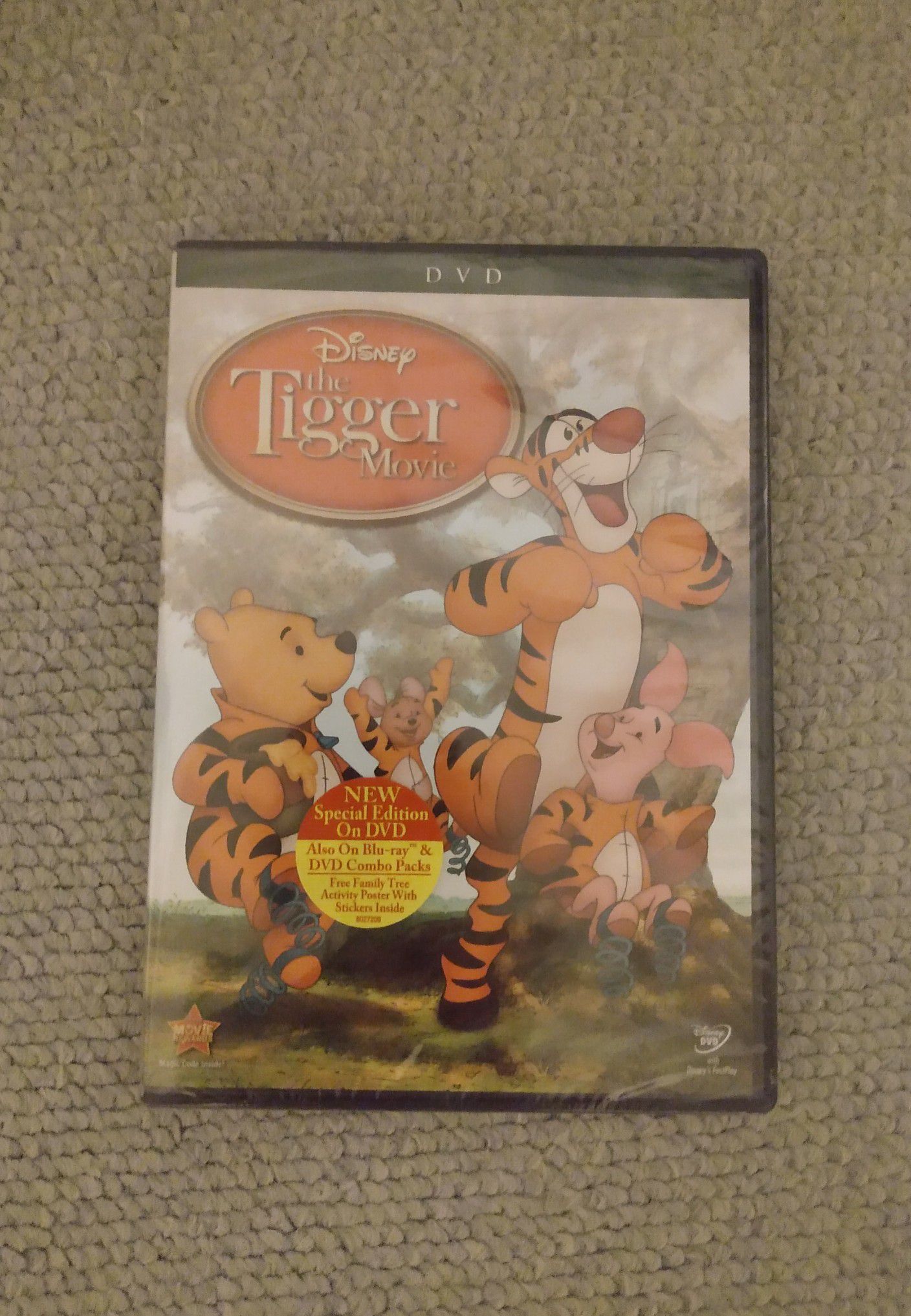 NEW Authentic DISNEY The Tigger Movie Special Edition DVD