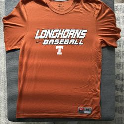 Texas Longhorns Nike Baseball Tshirt M