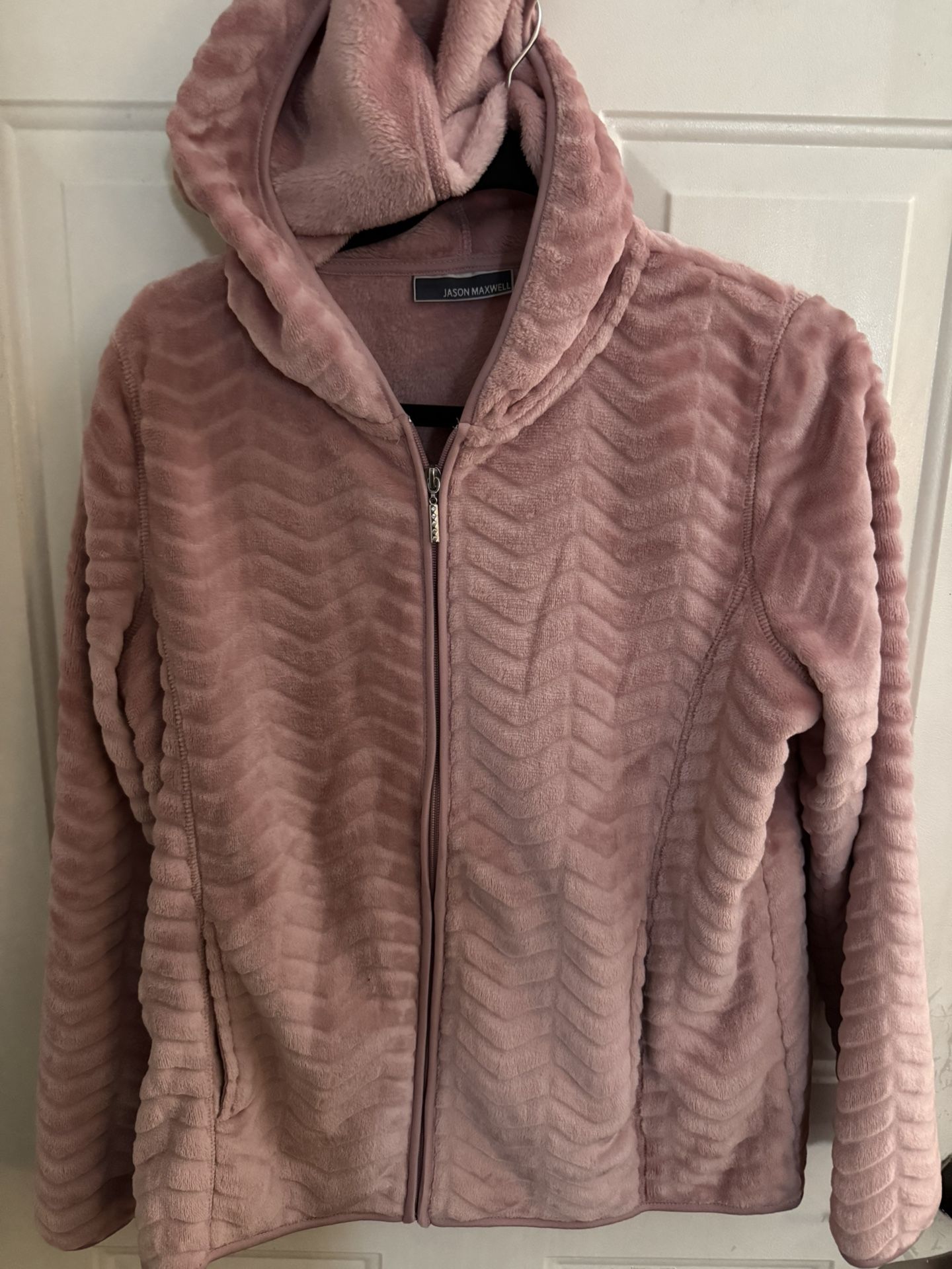 Women’s Pink Zip Hoodie