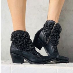 Liberty Black Ankle Boots