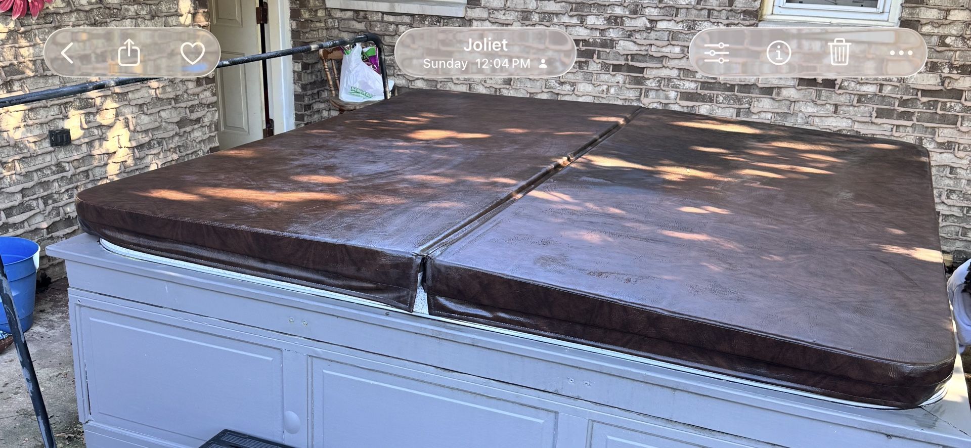 Hot Tub Cover (93x93 Inches)