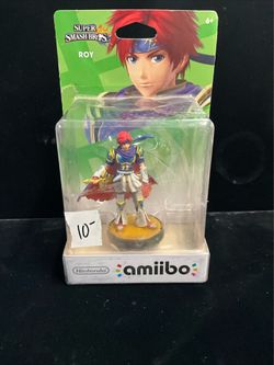 Nintendo Amiibo Super Smash Bros. - Roy Mini Figure