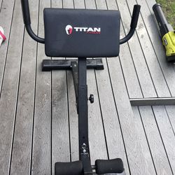Titan Fitness Back Extension / Roman Chair – Good Condition