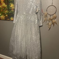 Girls Sequence Dress Sz 10/12