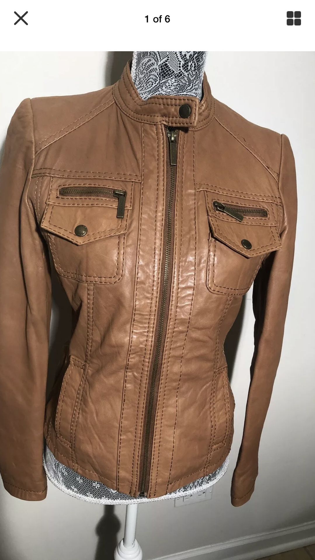 Michael Kors Leather Jacket