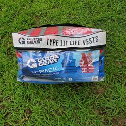 Guide Gear 4-pack Adult Life Vest
