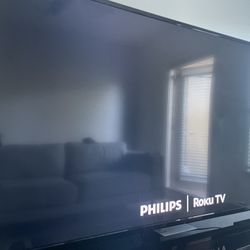 55” Philips Roku Tv