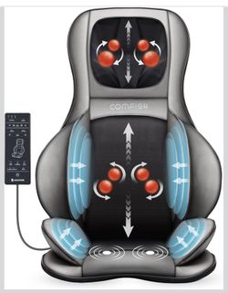 Neck & Back Kneading Massage Chair Pad