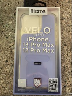 I Phone 12/13 pro max Only phone case lavender silicone