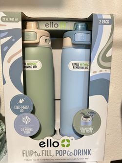 Ello water bottles $15