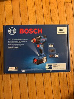 Bosch impact wrench kit! Brand new!!