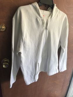 White large sweater