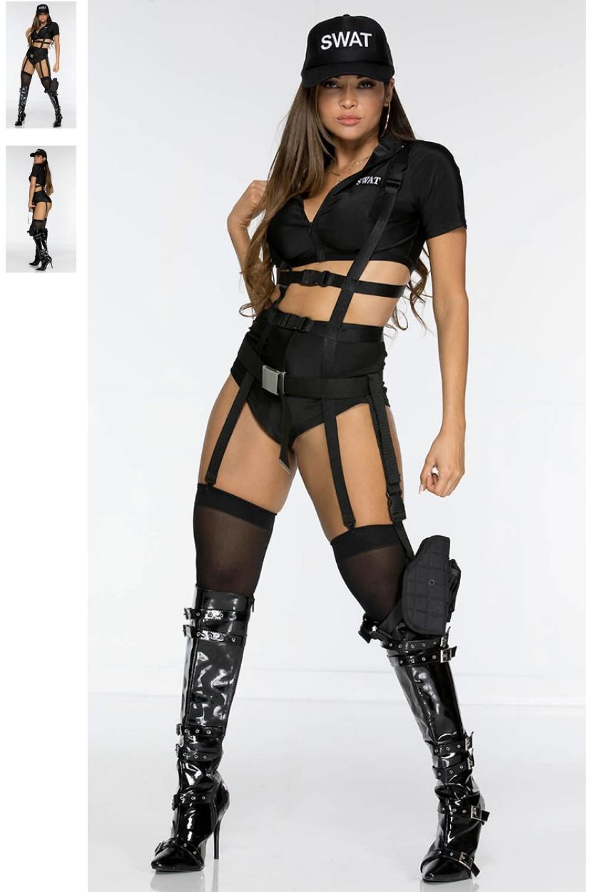 NWT Swat Commander Halloween Costume Size S/M