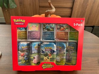 Ascended heroes 5tin pack Pokemon