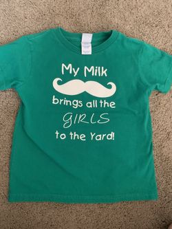 Milk Mustache tee size 5/6