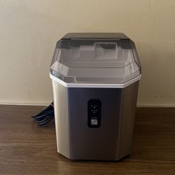 AGLUCKY Stainless Steel Ice Maker