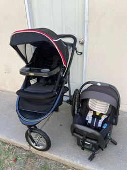 GRACO SNUGRIDE JOGGING SET STROLLER
