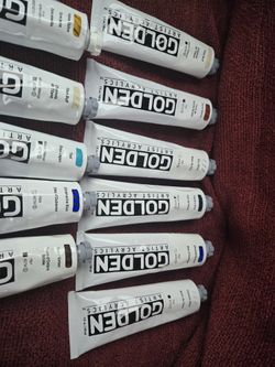 Golden Acrylic Paint 5oz&2oz Tubes