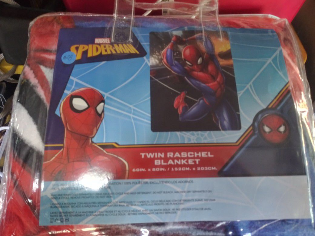 Spiderman Twin/Full Blanket