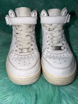 Nike Air Force 1 4.5 Youth White High Top Sneakers