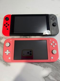 NINTENDO SWITCH LITE Y V1 / 100$ CADA UNO NO NEGOCIABLE SE ENTREGAN SOLO CONSOLA