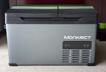 Monkrict 37 QT Portable Powered Fridge and Portable Freezer Compressor Cooler