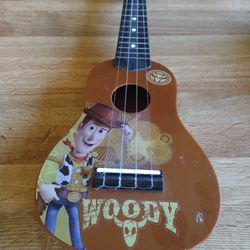 Toy  Story Woody 20" 4 String Guitar 