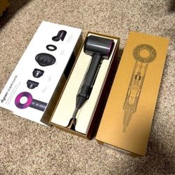 Dyson Supersonic Hair Dryer - BRAND NEW + ALL ATTACHMENTS