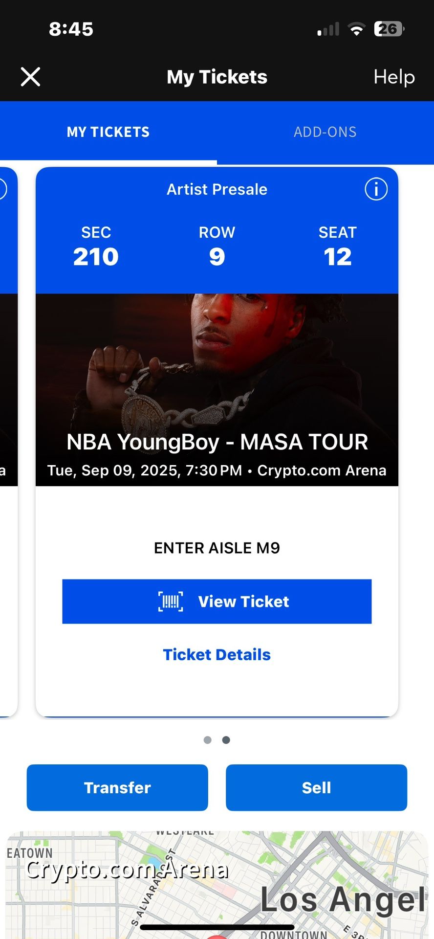 NBA YOUNGBOY.  MASA TOUR