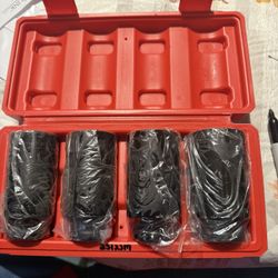 4 pc  12point 1/2” drive impact deep impact sockets 30,32,34,36 mm in n Lakeland new $40 