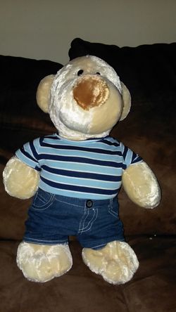 Brand new doggy with Jean shorts and T shirt makes a great gift