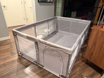 74" ×50" Large Baby Play Pen for Indoor & Outdoor