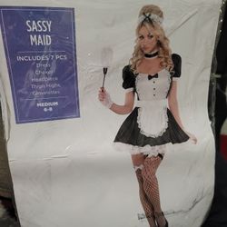 Sassy Maid Costume Medium