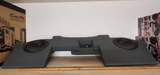 MTX thunder form sub enclosure with 2 10 focal subs