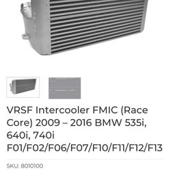 VRSF Intercooler FMIC (Race Core) 2009 – 2016 BMW 535i, 640i, 740i F01/F02/F06/F07/F10/F11/F12/F13 