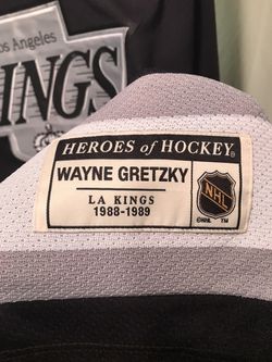 Adidas LA Kings Heroes Of Hockey Throwback Jersey - Wayne Gretzky