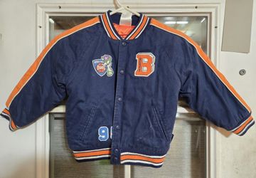 Vintage Disney Store Buzz Lightyear Youth Medium 4/5 Winter Coat Jacket Space Ra