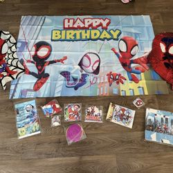 Spiderman Party Decorations 