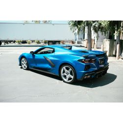 Carbon fiber rear diffuser for 2020-2024 Chevrolet C8