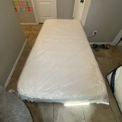 Twin XL Mattress And Adjustable Bed Frame (obo)