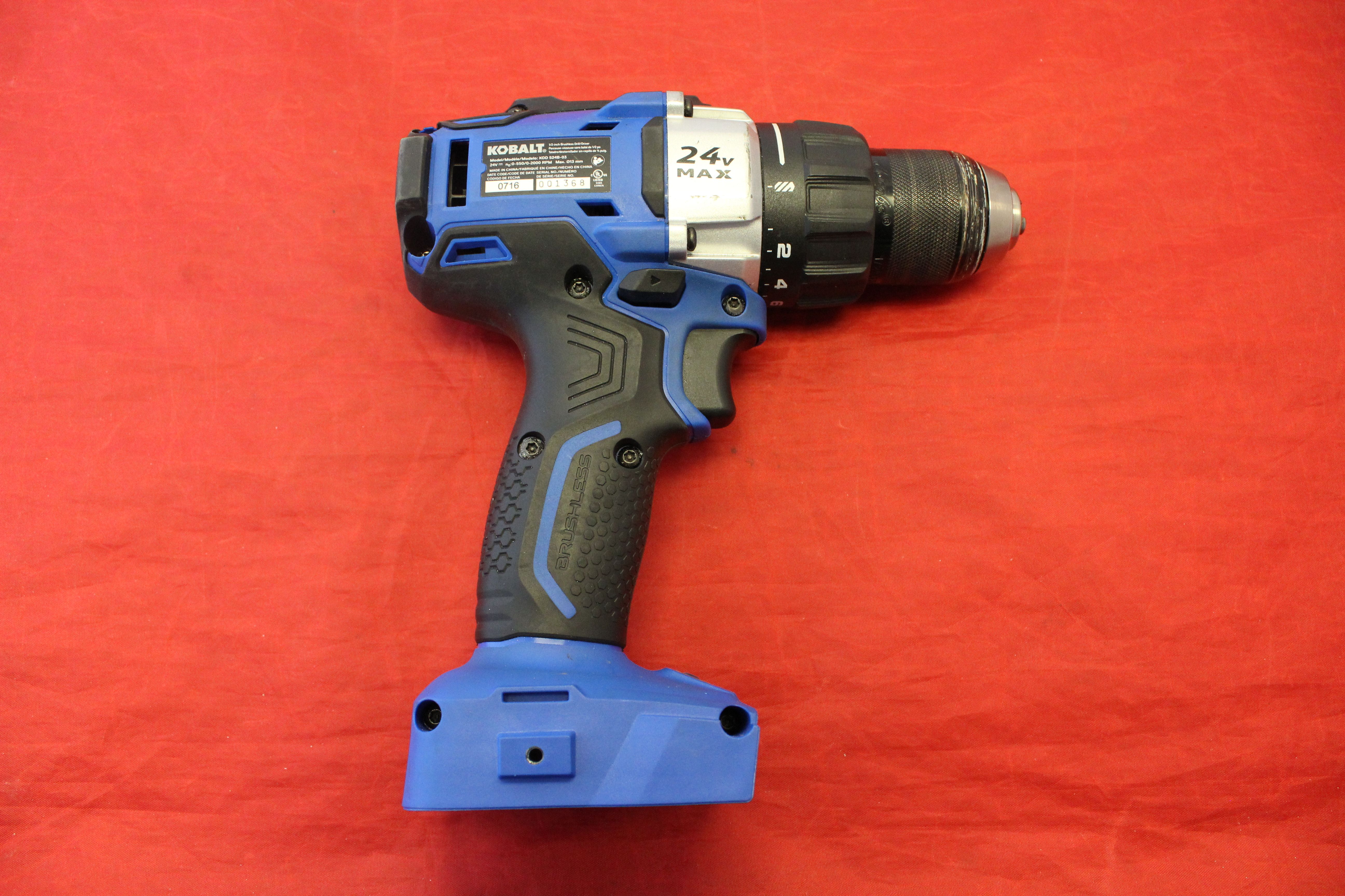 Kobalt (KDD 524B03) 1/2" 24V Brushless Drill for Sale in Des Plaines